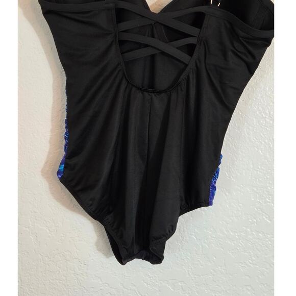 Miraclesuit Women's Temptress‎ One Piece Swimsuit Paka Mayan Size 16 Shaping - Picture 9 of 11